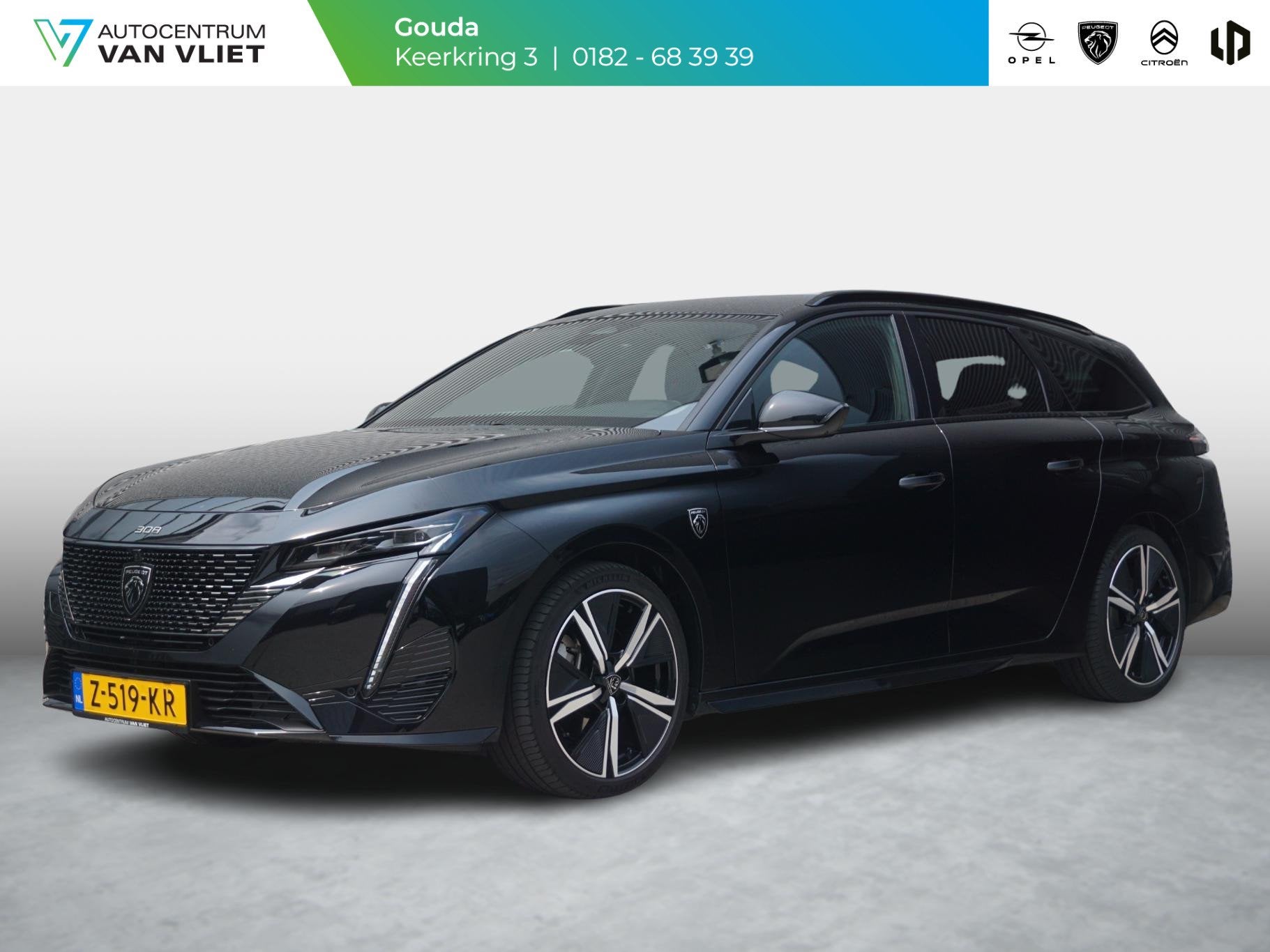 Peugeot 308 SW 1.6 Plug-in Hybrid 225 GT, Auto's, 12 maanden, 77 km/l, Gebruikt, Euro 6
