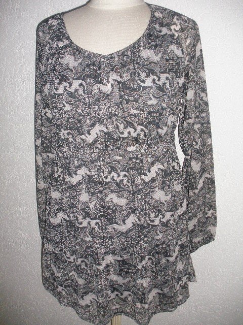 VERO MODA tuniek zwart wit maat M, Maat 38/40 (M), Vero Moda, Zwart, Ophalen of Verzenden