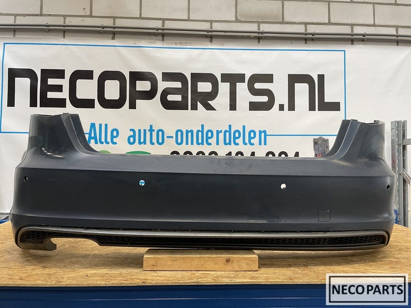 ACHTERBUMPER AUDI A3 8V 8V5 S LINE BUMPER LIMOUSINE CABRIO, Gebruikt, -, -, Achter