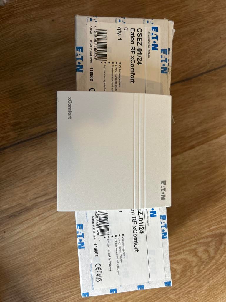 2x Eaton RF xComfort Woonruimtebehuizing CSEZ-01/24, Kunststof, Overige typen, Nieuw, Ophalen of Verzenden