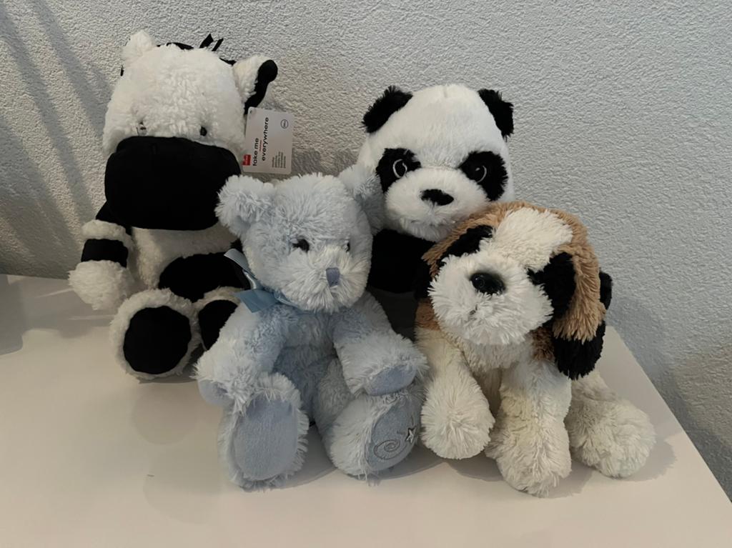 4 knuffels, Ophalen, Nieuw, Overige typen