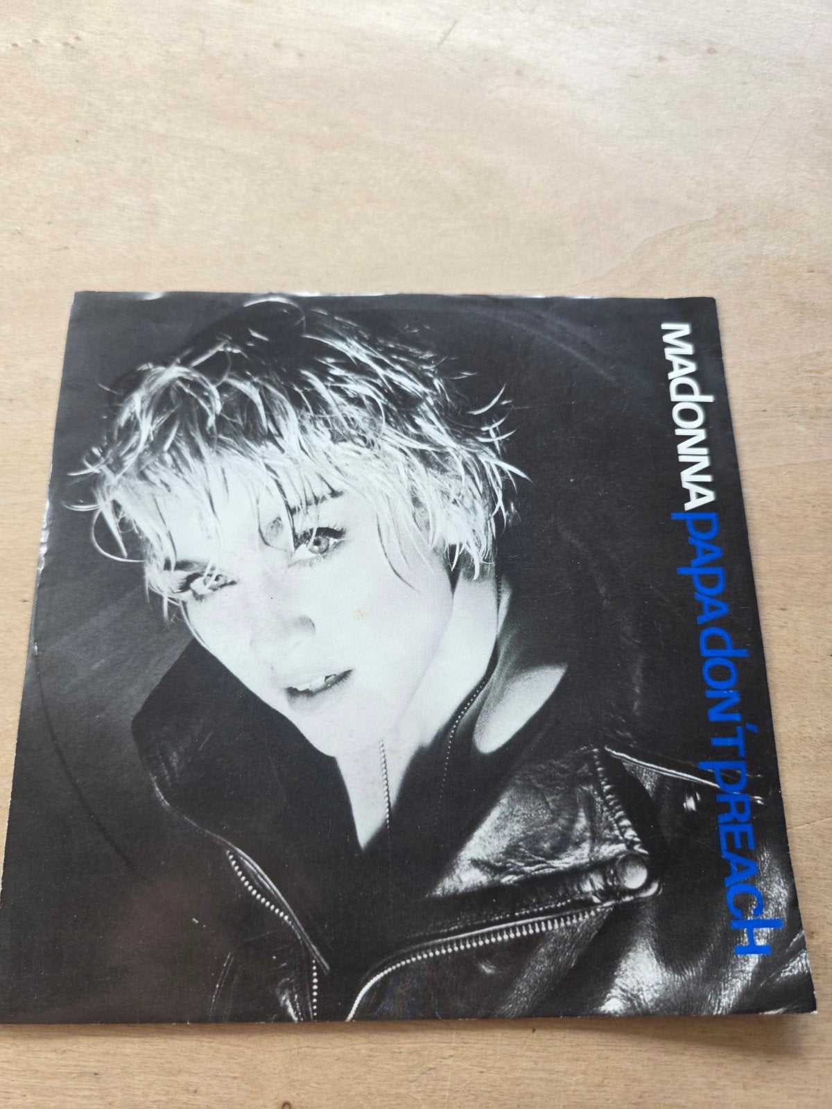 Madonna - Papa don't preach, Gebruikt, 7 inch, Ophalen of Verzenden, Fotohoes