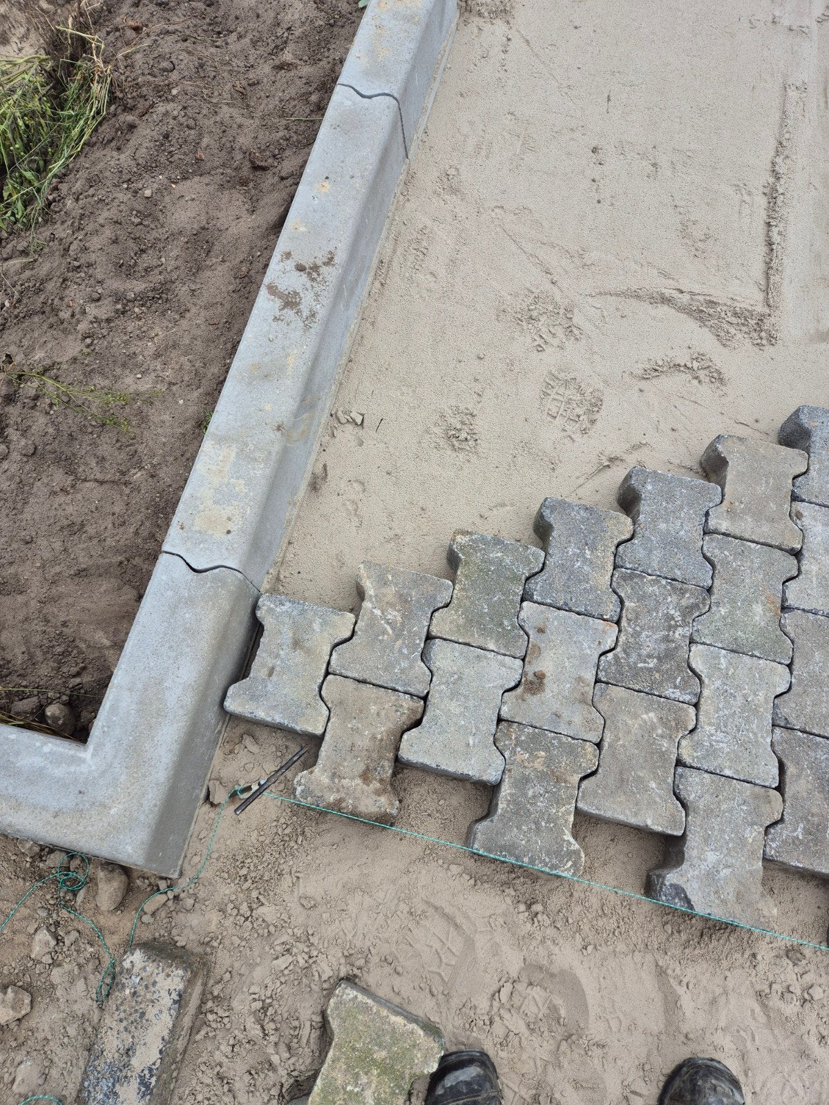 klinkers, Tuin en Terras, Ophalen, Gebruikt, Antraciet, Overige typen