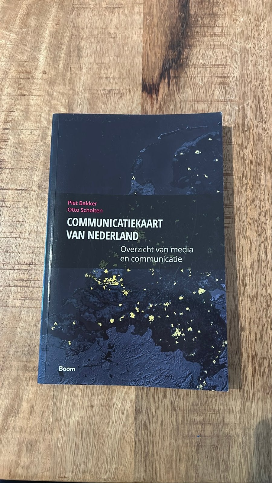 Communicatiekaart van Nederland - Overzicht media, Ophalen of Verzenden, Zo goed als nieuw, Overige typen