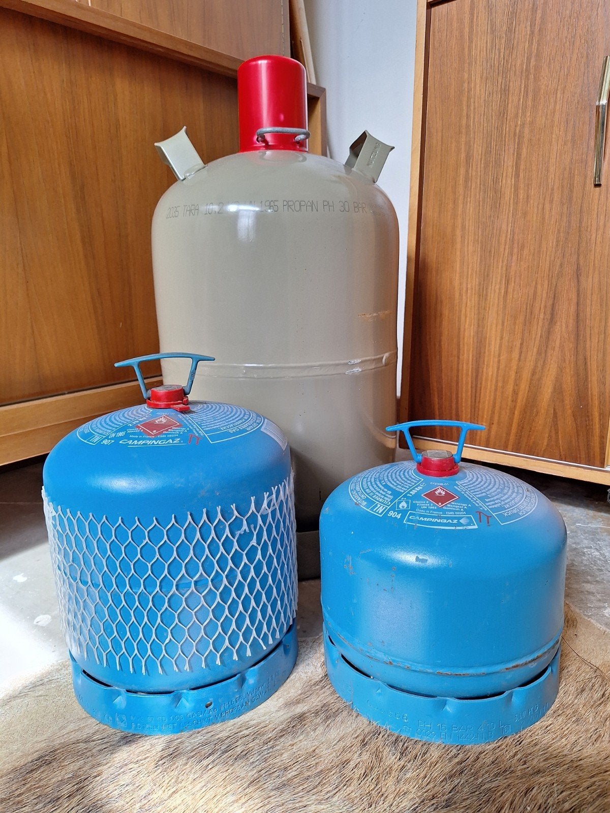 campingaz vol 904/907+gasfles 11kg vol, Caravans en Kamperen, Ophalen