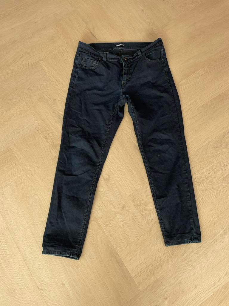 Angels dames spijkerbroek, Ophalen, Zo goed als nieuw, Blauw, W33 - W36 (confectie 42/44)