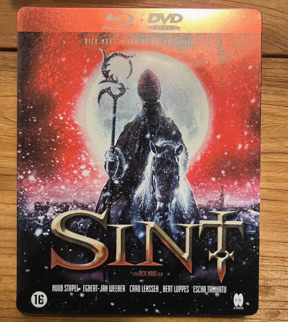 Sint (horror sint) blu ray dvd steel case limited edition, Cd's en Dvd's, Ophalen of Verzenden, Zo goed als nieuw, Horror