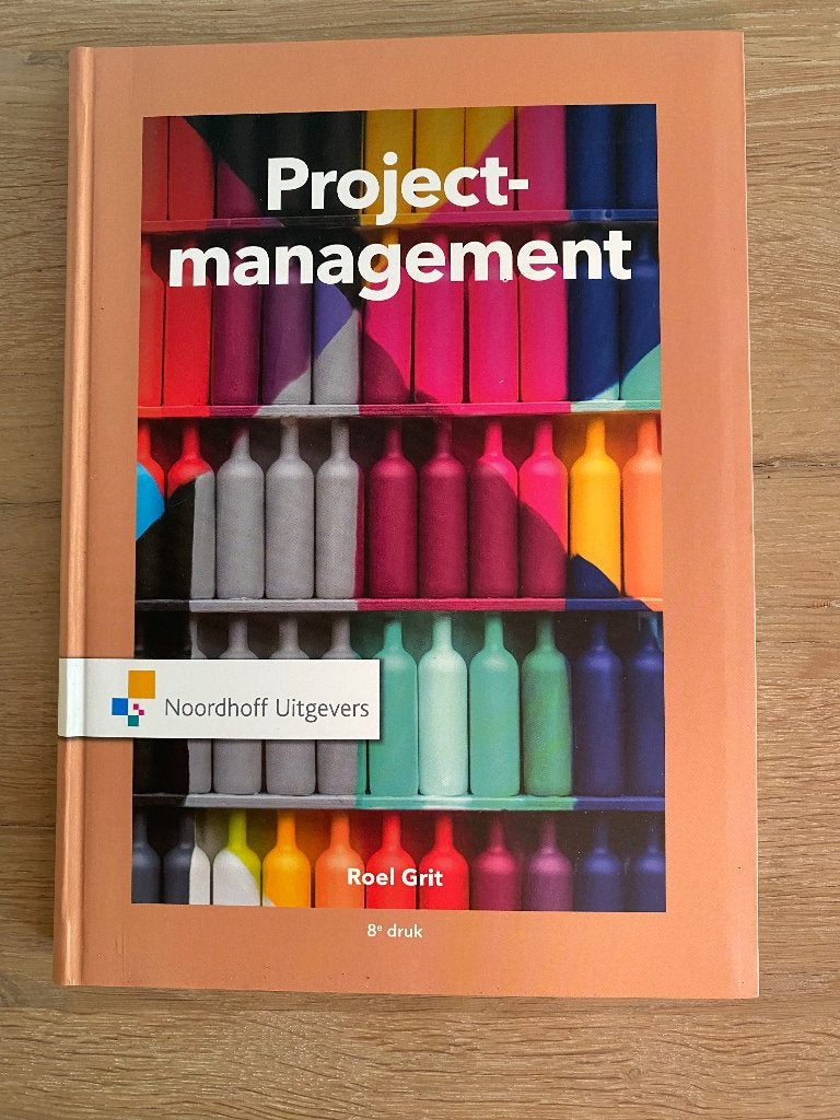 Project management - Roel Grit (8ste druk), Ophalen of Verzenden, Beta, Zo goed als nieuw, WO