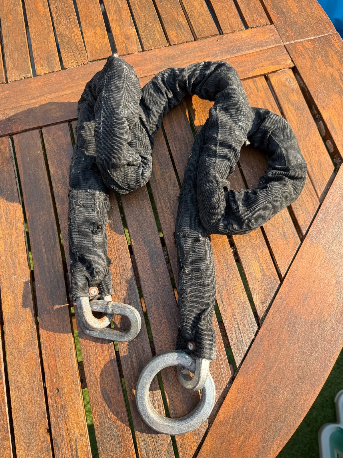 Zwaar fietsslot/kettingslot - Gebruikt, Ophalen, Gebruikt