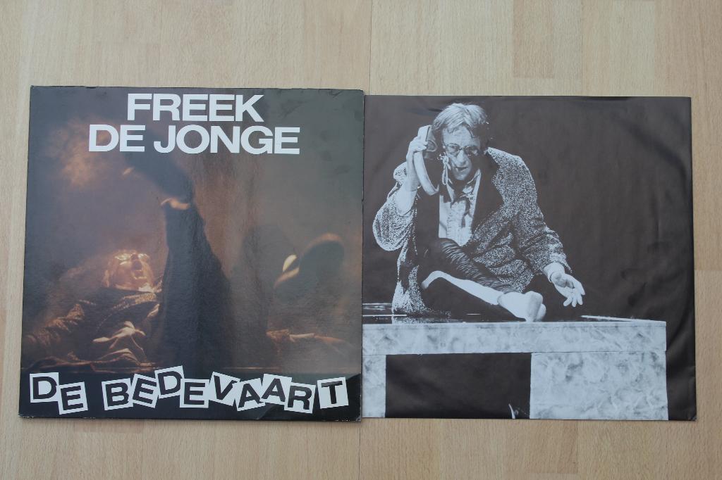 Freek de Jonge: De Bedevaart vinyl dubbel LP, z.g.a.n., Originele persing, Ophalen of Verzenden, Zo goed als nieuw, Levenslied of Smartlap