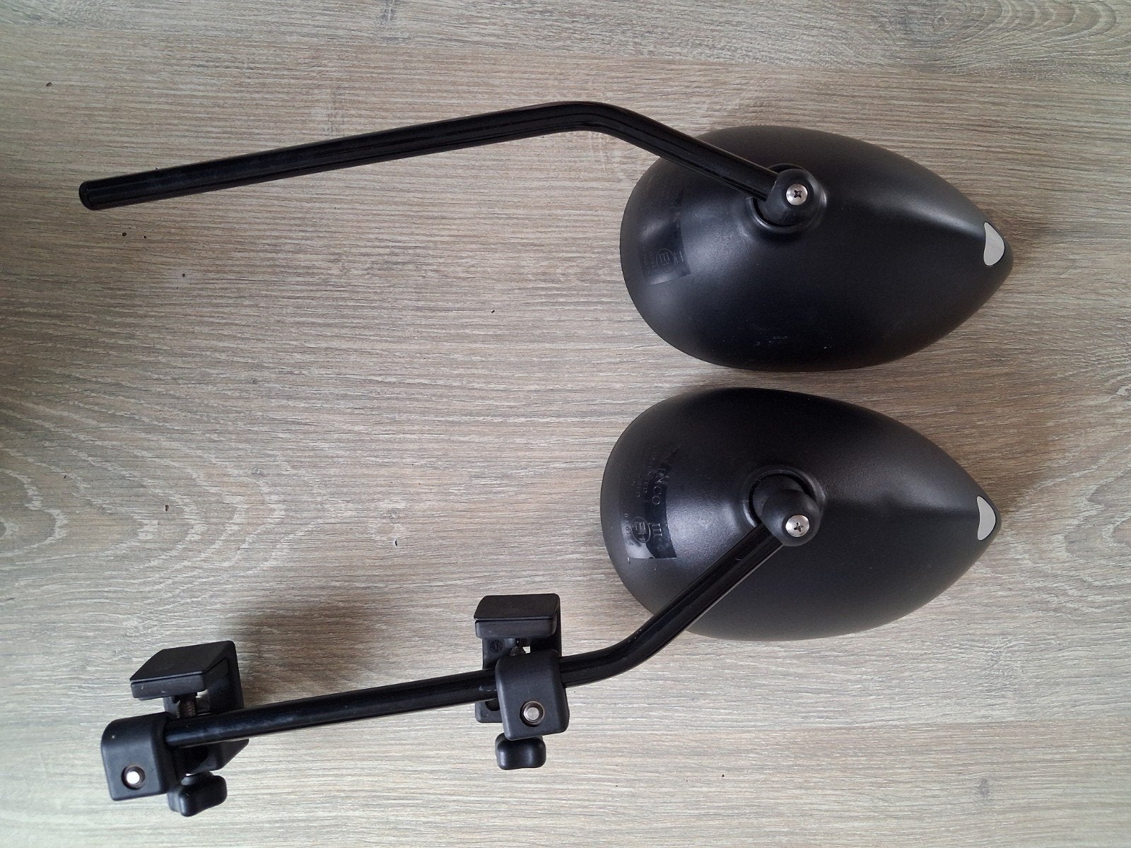 set milenco caravan spiegels, Ophalen of Verzenden, Gebruikt, Universele onderdelen