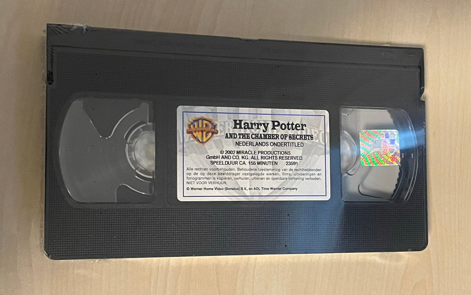 Harry Potter Chamber of Secrets VHS 4:3 - Nieuw in Seal, Vanaf 6 jaar, Verzenden, Nieuw in verpakking, Science Fiction en Fantasy
