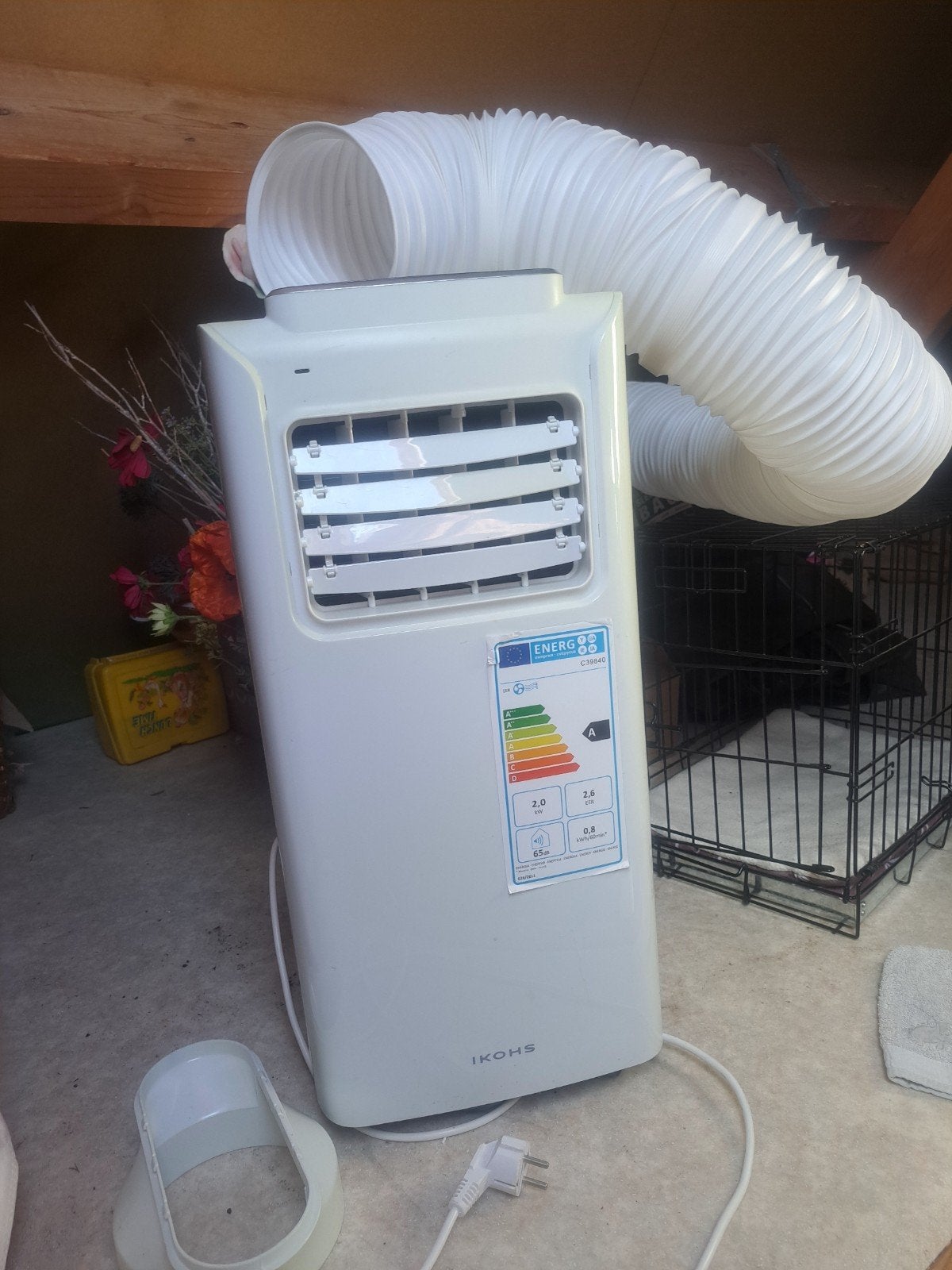IKOHS SILAK AIR-700 Mobiele Airco - Koelen & Ontvochtigen, Ophalen, Gebruikt, Minder dan 60 m³, Timer