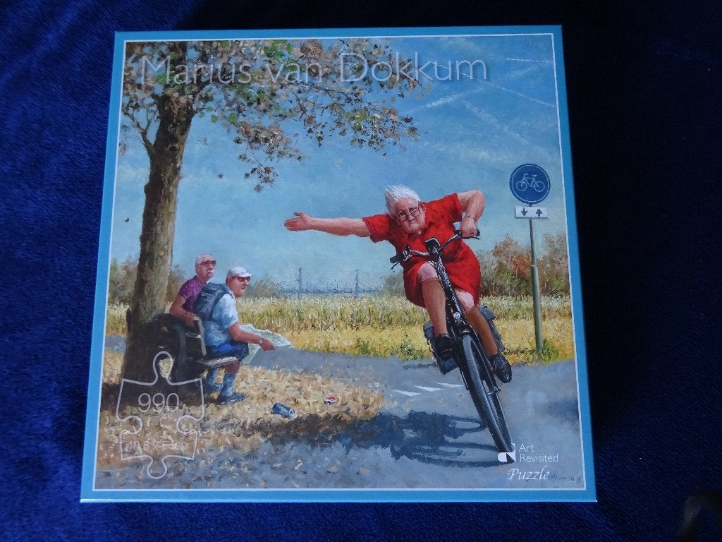legpuzzel, Hobby en Vrije tijd, Ophalen, 500 t/m 1500 stukjes, Zo goed als nieuw, Legpuzzel