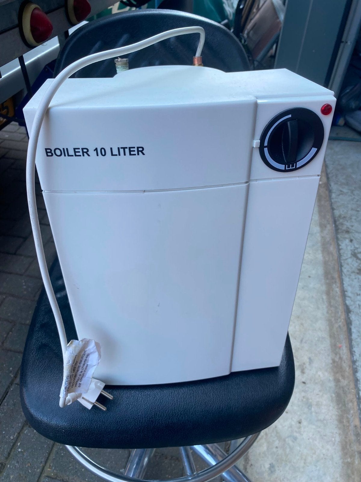 Boiler 10 liter - Werkt goed, Minder dan 20 liter, Ophalen of Verzenden, Gebruikt, Boiler