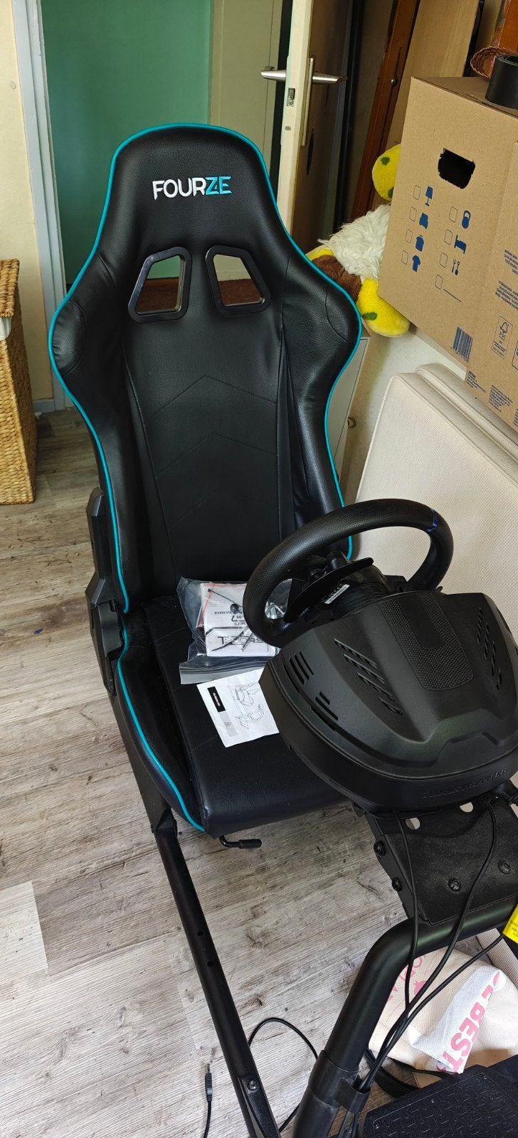 Fourze Racing Seat met Thrustmaster T300 RS GT Edition, Ophalen, Overige merken, Zo goed als nieuw