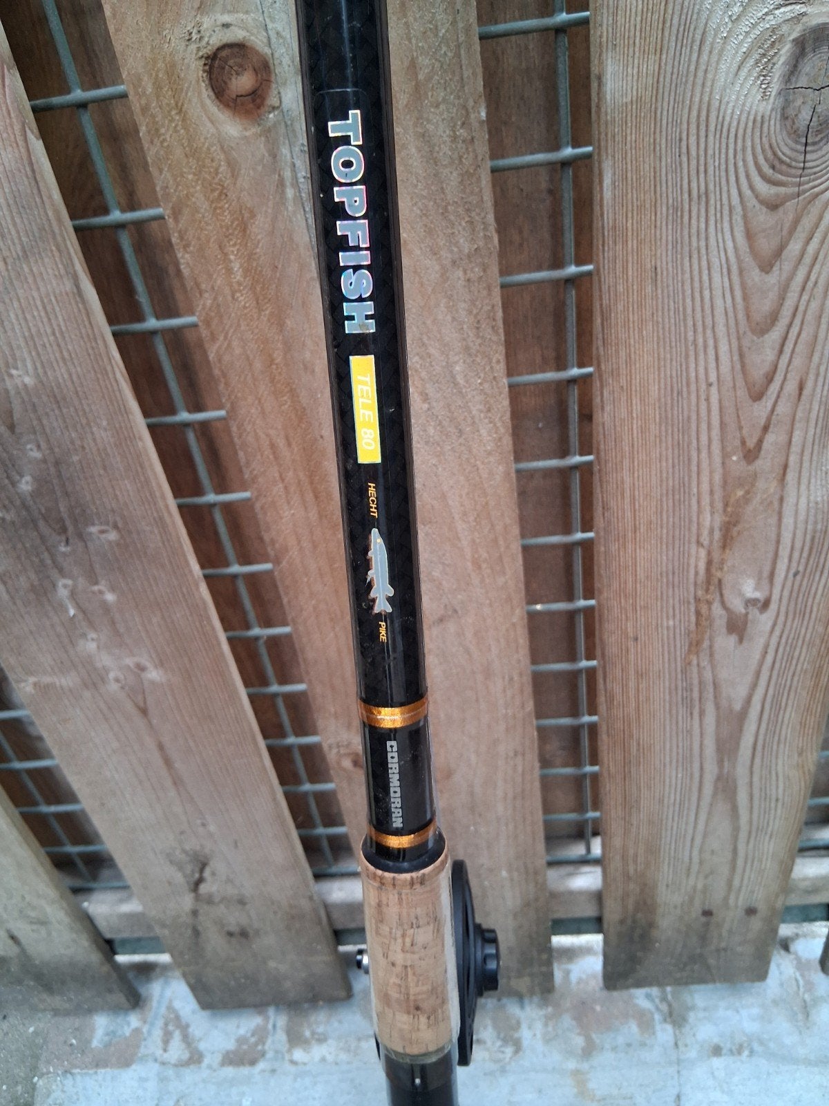 telesc. hengel  Cormoran 3.60, Watersport en Boten, Ophalen of Verzenden, Zo goed als nieuw, Complete set