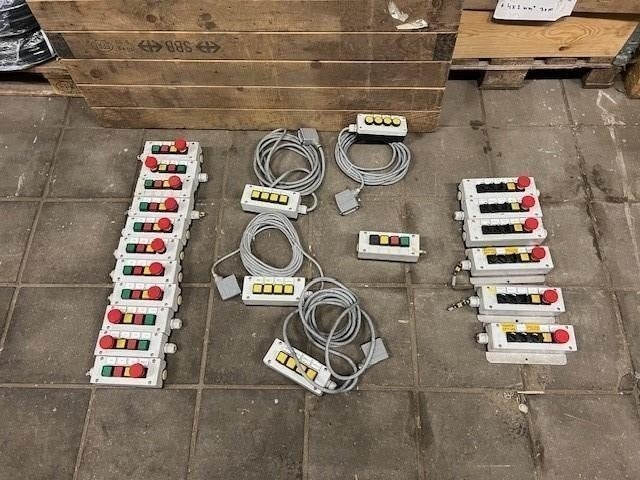 2254. Drukknop kast / aanstuurkast / noodstop, Ophalen, Gebruikt