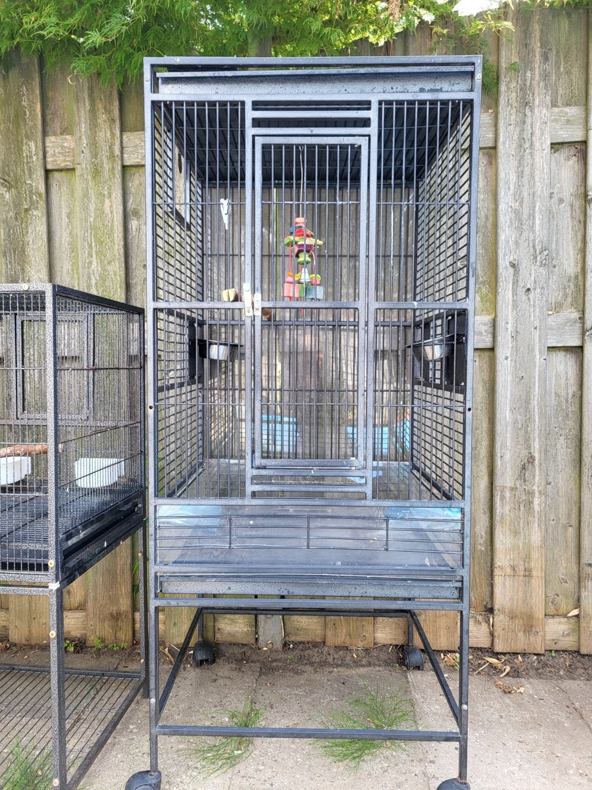 vogelkooi, Ophalen, Zo goed als nieuw, Metaal, Vogelkooi