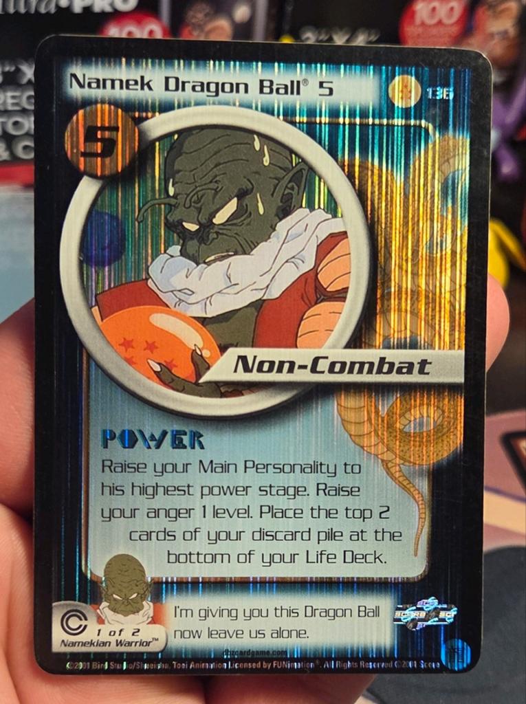 Namek Dragon Ball 5 - 136 Trunks Saga Limited Foil - LP, Ophalen of Verzenden, Foil