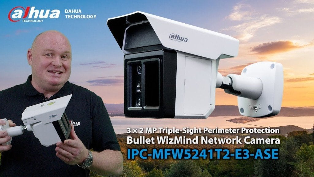 Dahua Lange Afstand Perimeter detectie camera