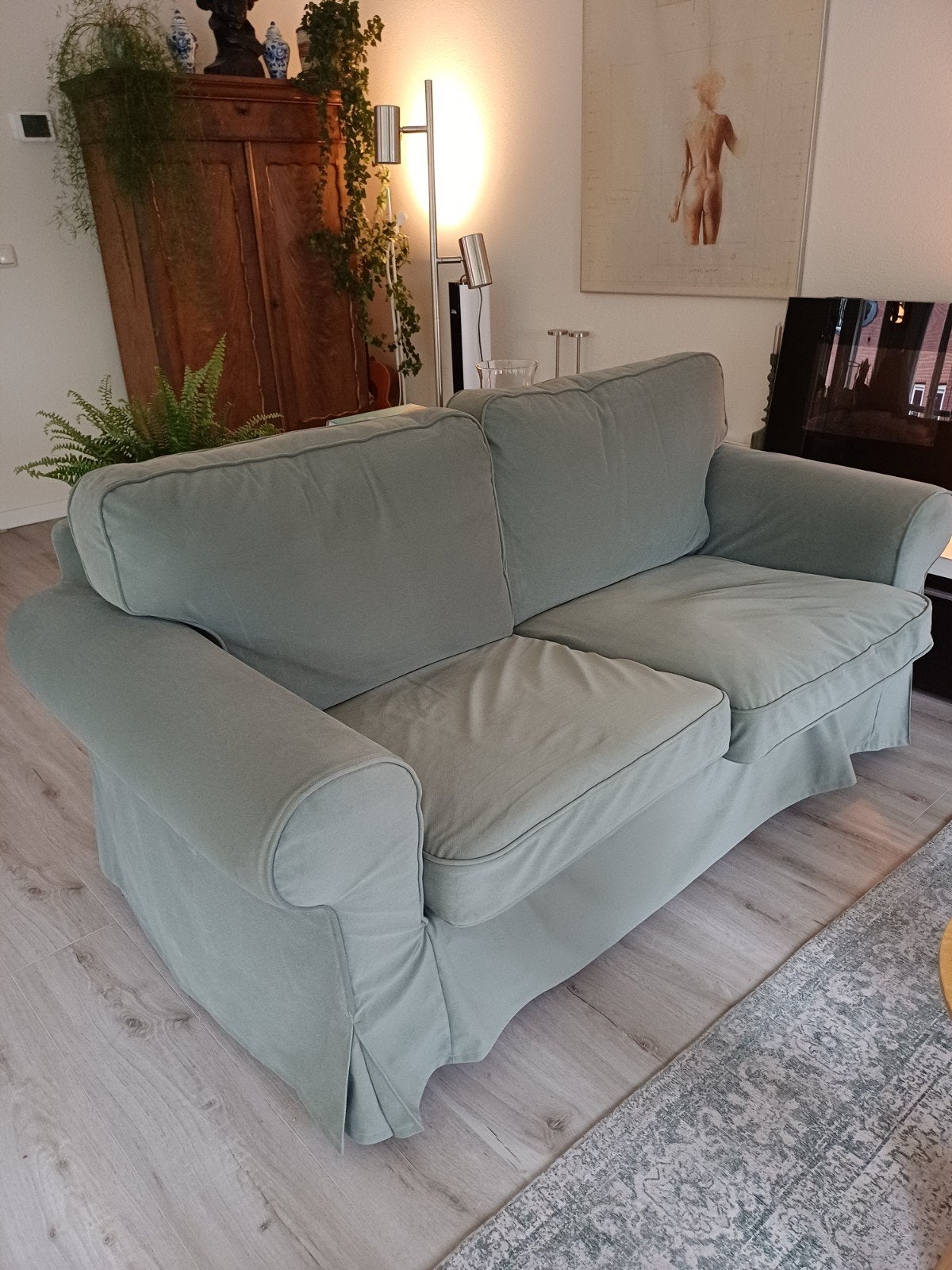 bank 2-zits, Ophalen, Gebruikt, Tweepersoons, 75 tot 100 cm