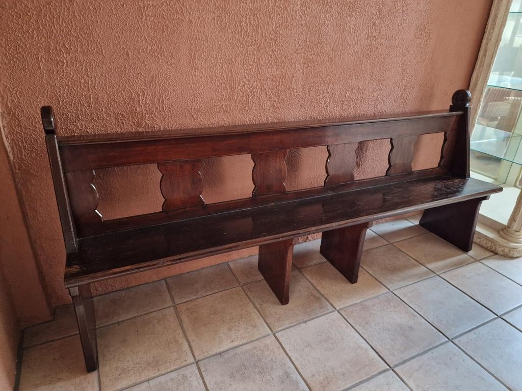 Houten kerkbank, Ophalen