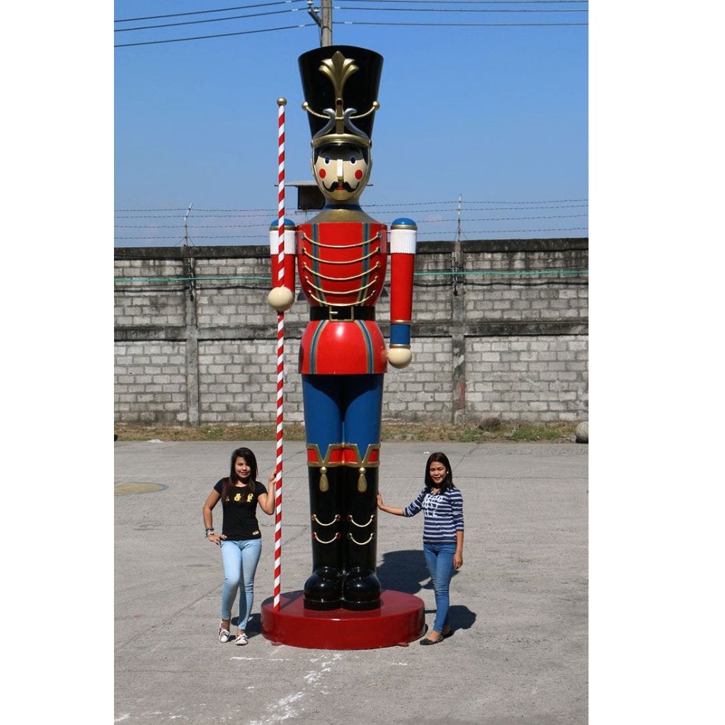 Nutcracker 12ft – Notenkraker beeld – hoogte 367 cm, Diversen, Kerst, Ophalen, HorecaBeelden, Nieuw, HorecaBeelden