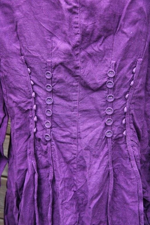 Jurk paars Completo Lino Arthurio mt xl Vaste prijs, Paars, Maat 46/48 (XL) of groter, Ophalen of Verzenden, Zo goed als nieuw