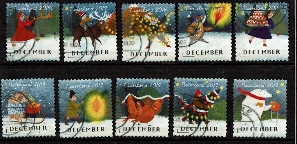 Nederland NVPH 3799-3908 gestempeld, Postzegels en Munten, Postzegels | Nederland, Verzenden, Na 1940, Gestempeld