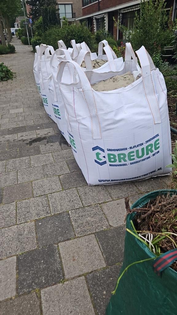 2 kuub ophoogzand GRATIS, Ophalen, Nieuw, Ophoogzand