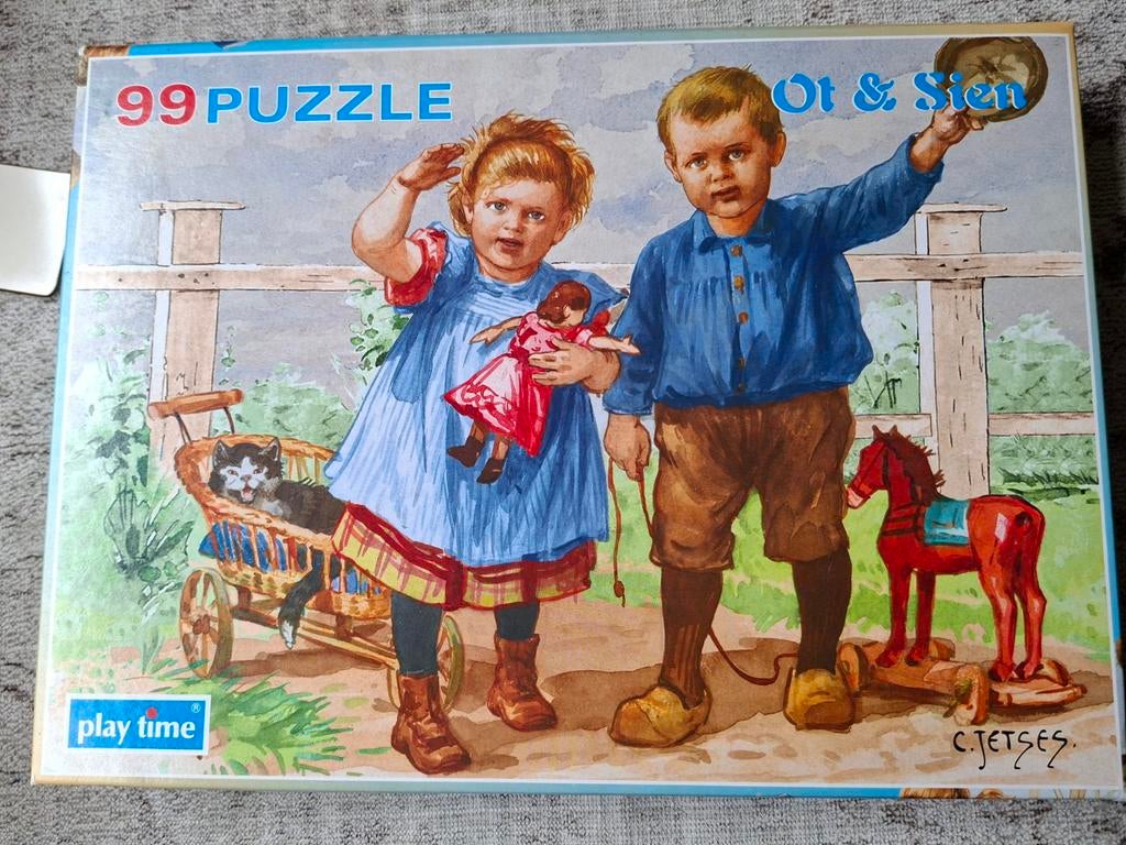 Ot en Sien puzzel 99 stukjes, Kinderen en Baby's, Speelgoed | Kinderpuzzels, Ophalen of Verzenden, Meer dan 50 stukjes, Zo goed als nieuw