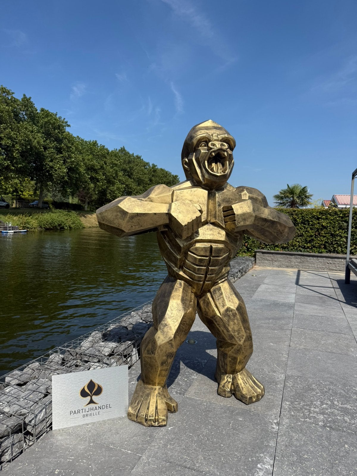 Unieke Gorilla 1.80meter, Ophalen, Nieuw, Dier