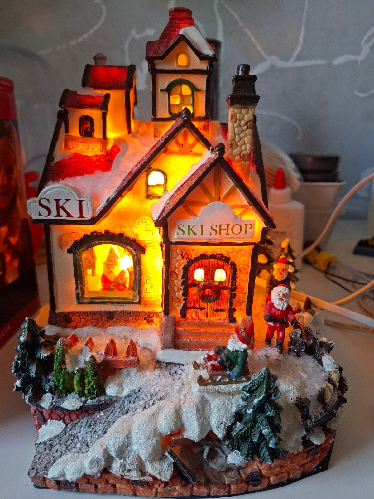 Dickensville ski shop, Diversen, Kerst, Ophalen of Verzenden, Gebruikt