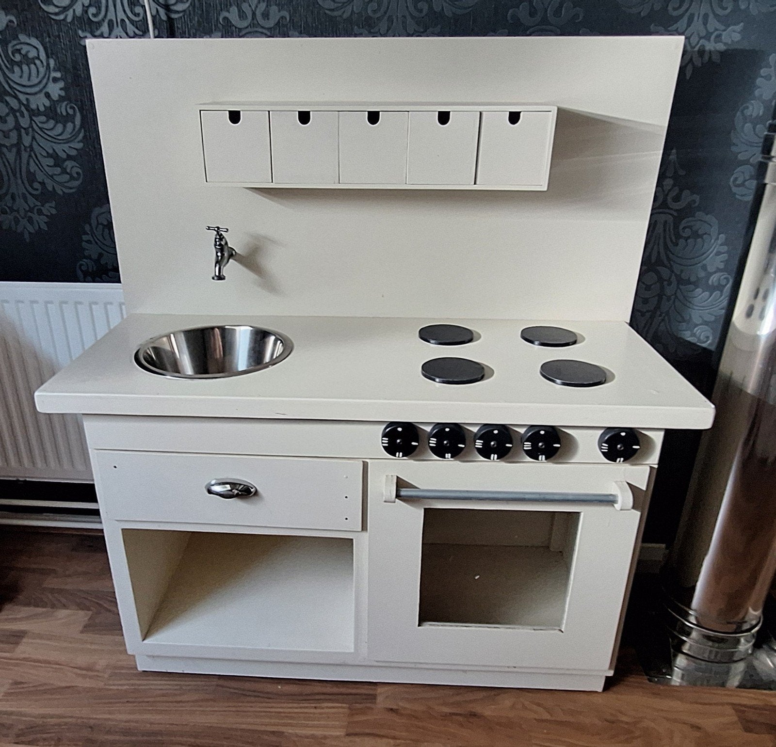 Kinder keuken, Ophalen