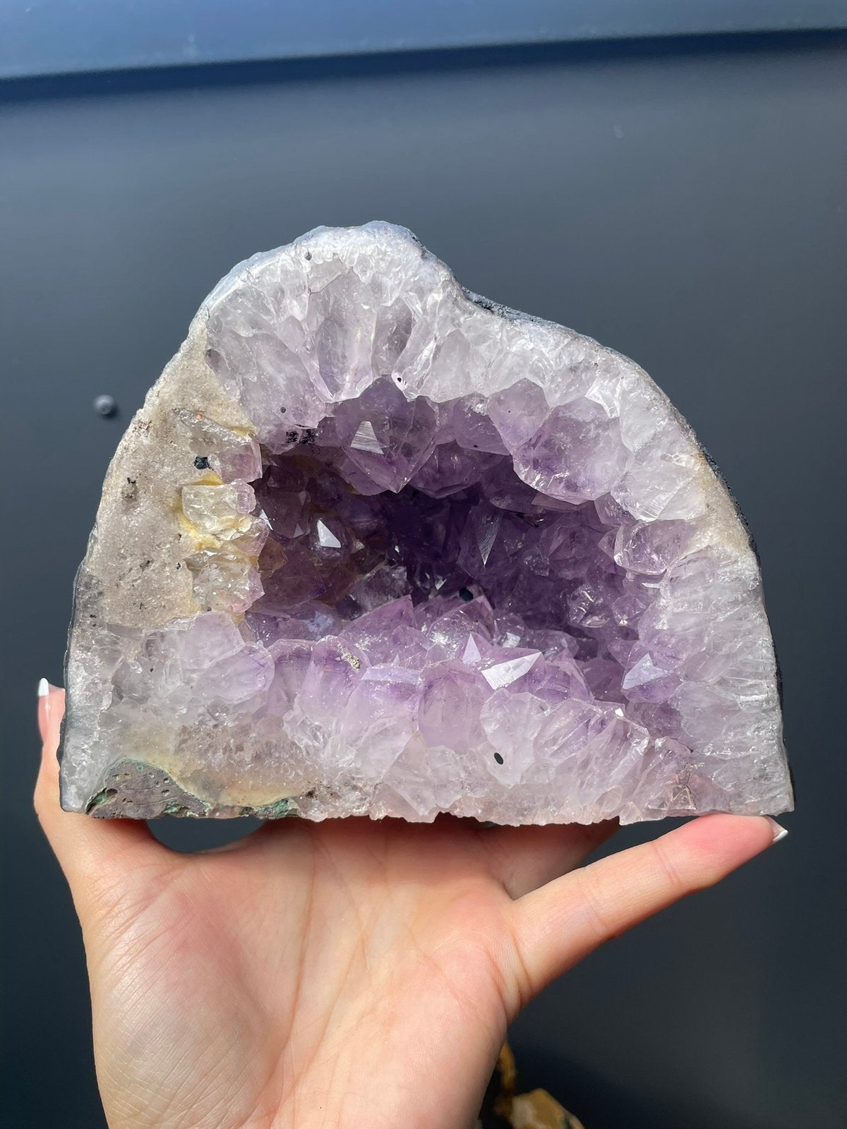 Amethist geode, Verzenden