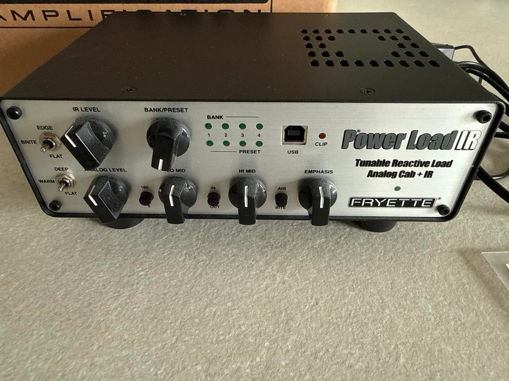 Fryette Power Load IR: Reactive Loadbox & IR Loader, Muziek en Instrumenten, Effecten, Zo goed als nieuw, Overige typen, Ophalen of Verzenden