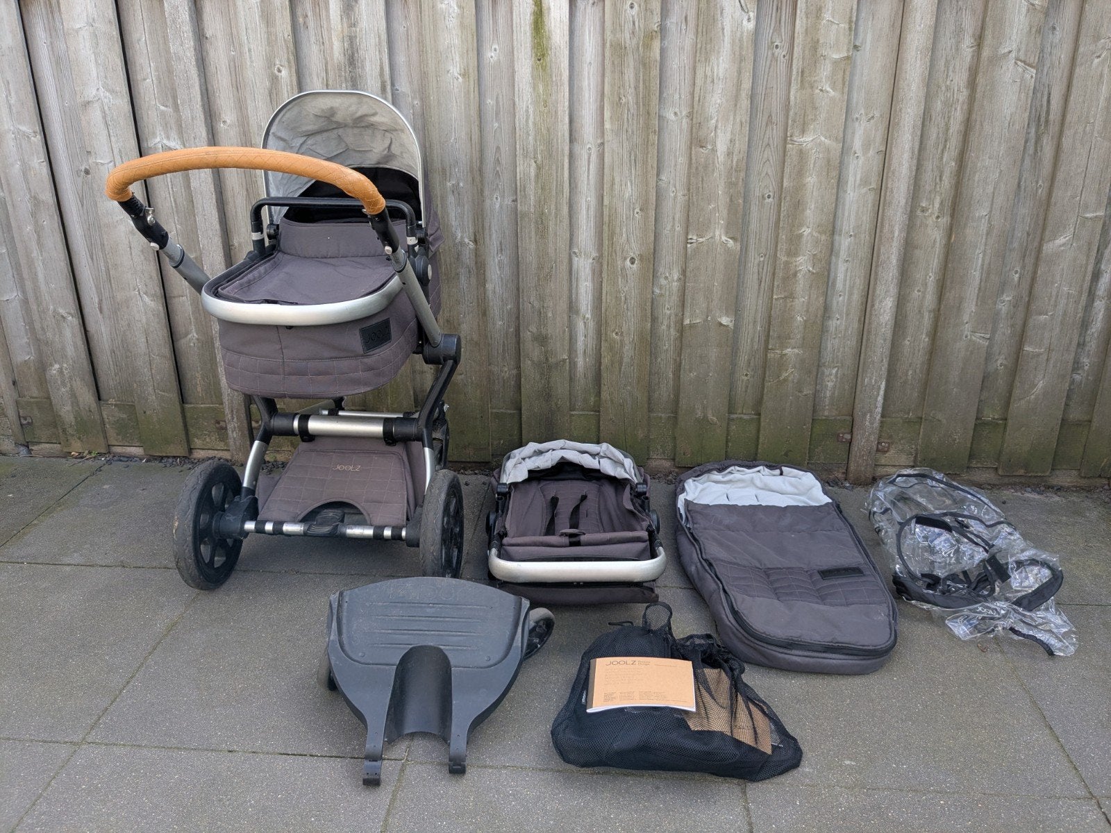 Joolz Day kinderwagen - Complete set, Gebruikt, Verstelbare duwstang, Ophalen, Kinderwagen