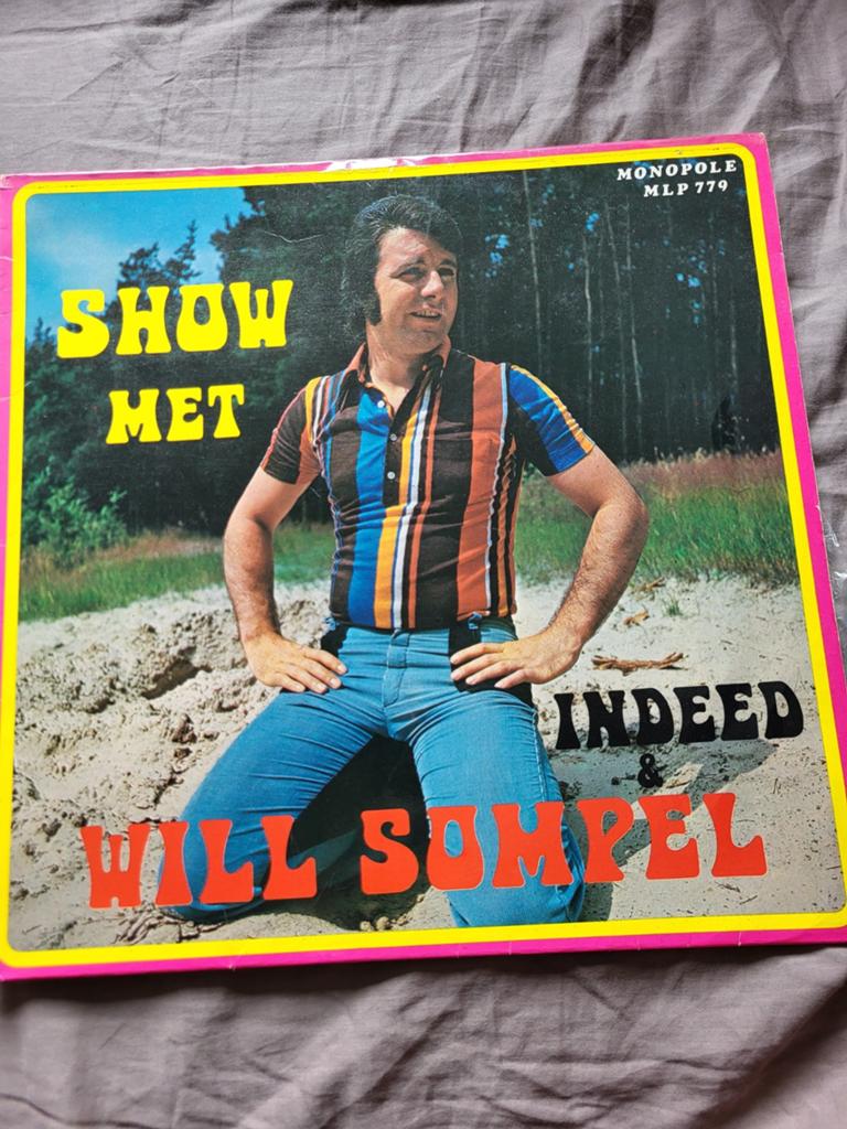 Will Sompel - Show Met Indeed & Will Sompel LP, Ophalen of Verzenden, Gebruikt, Levenslied of Smartlap