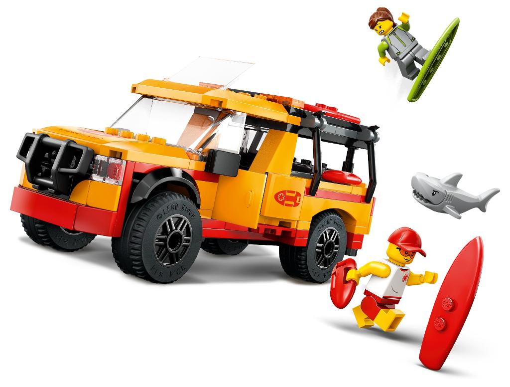 LEGO City 60453 Strandwacht ReddingsTruck 214 delig, Ophalen of Verzenden, Nieuw, Complete set, Lego