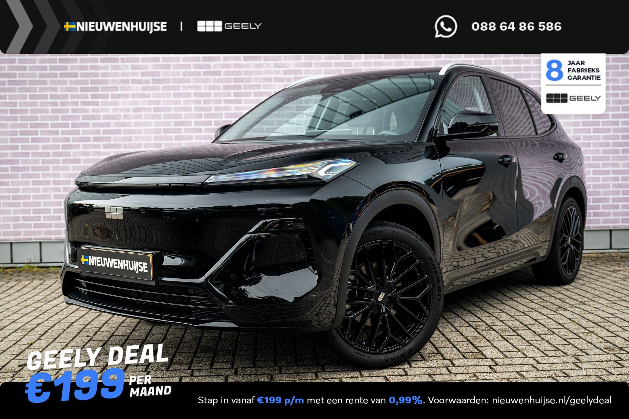 Geely Starray EM-i 1.5 Max+ | BLACK EDITION | 136km Elektris