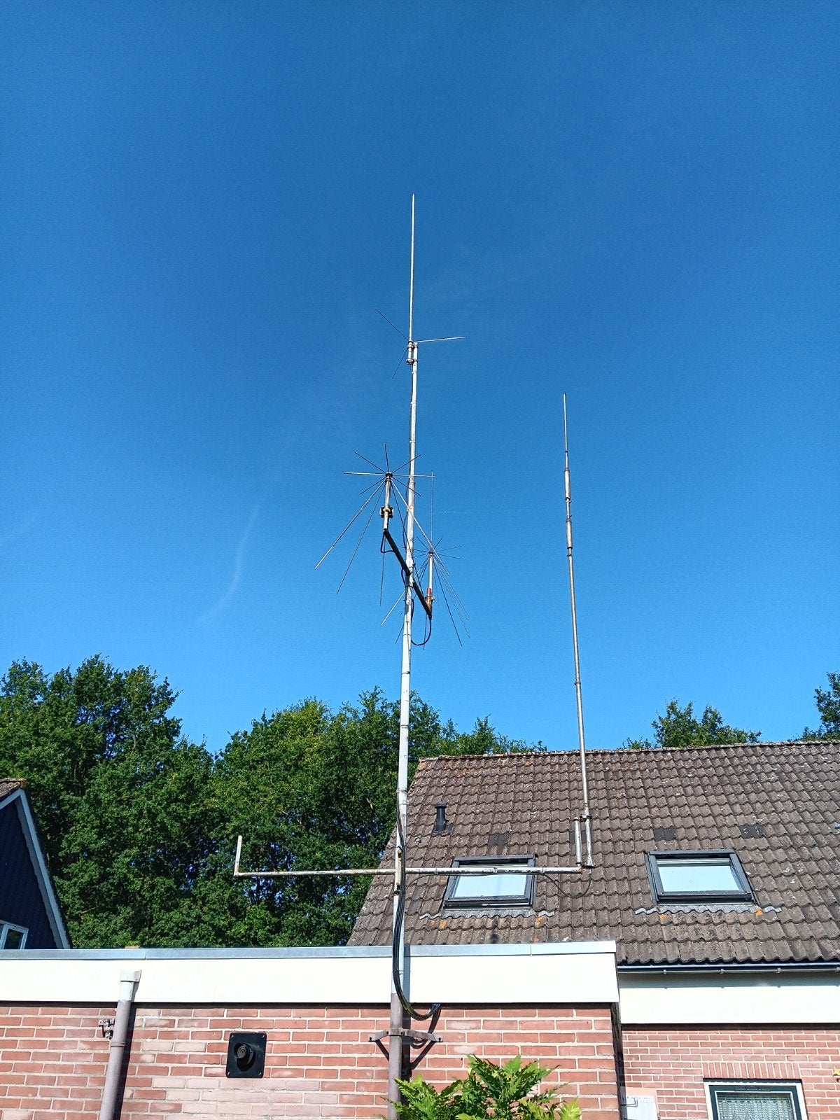 antennemast ca 6 meter, Telecommunicatie, Ophalen, Gebruikt, Antenne