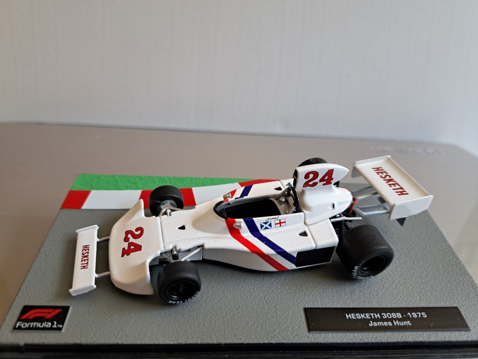 Hesketh 308B 1975, F1 car collection 1:43, Ophalen of Verzenden, Nieuw, Auto, Overige merken
