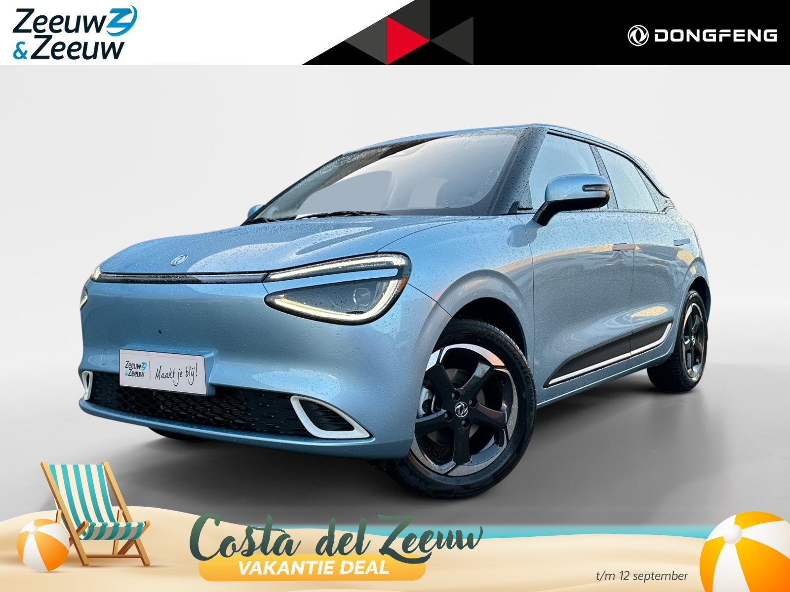 Dongfeng BOX Premium Edition 42 kWh | Nieuw | 360* Camera |, Auto's, Dongfeng, 12 maanden, Stof, 95 pk, Blauw