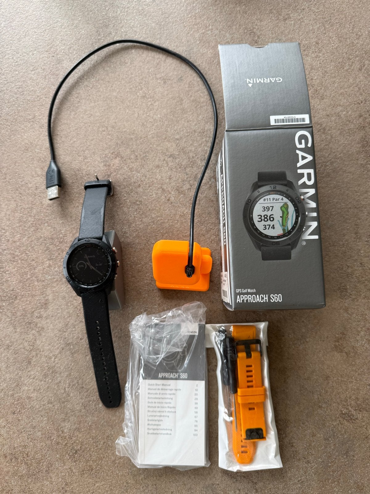 Garmin Approach S60 GPS Golfhorloge, Ophalen of Verzenden, Zo goed als nieuw, Overige typen