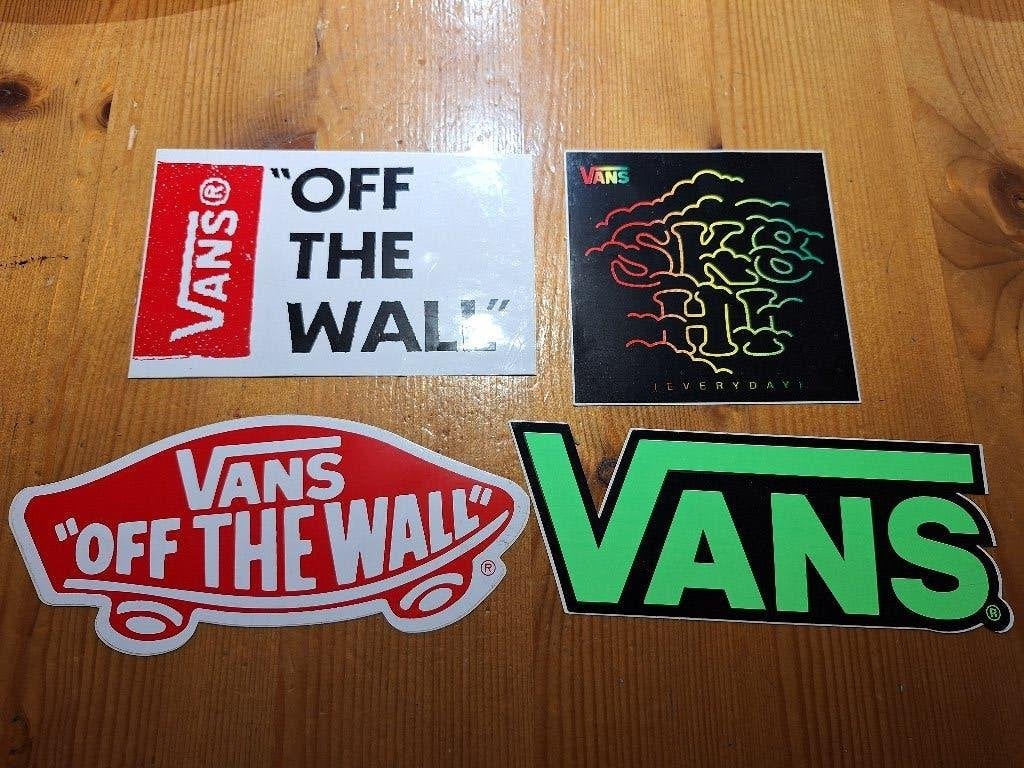 Nieuw: 4x Vans sticker, Ophalen of Verzenden, Nieuw