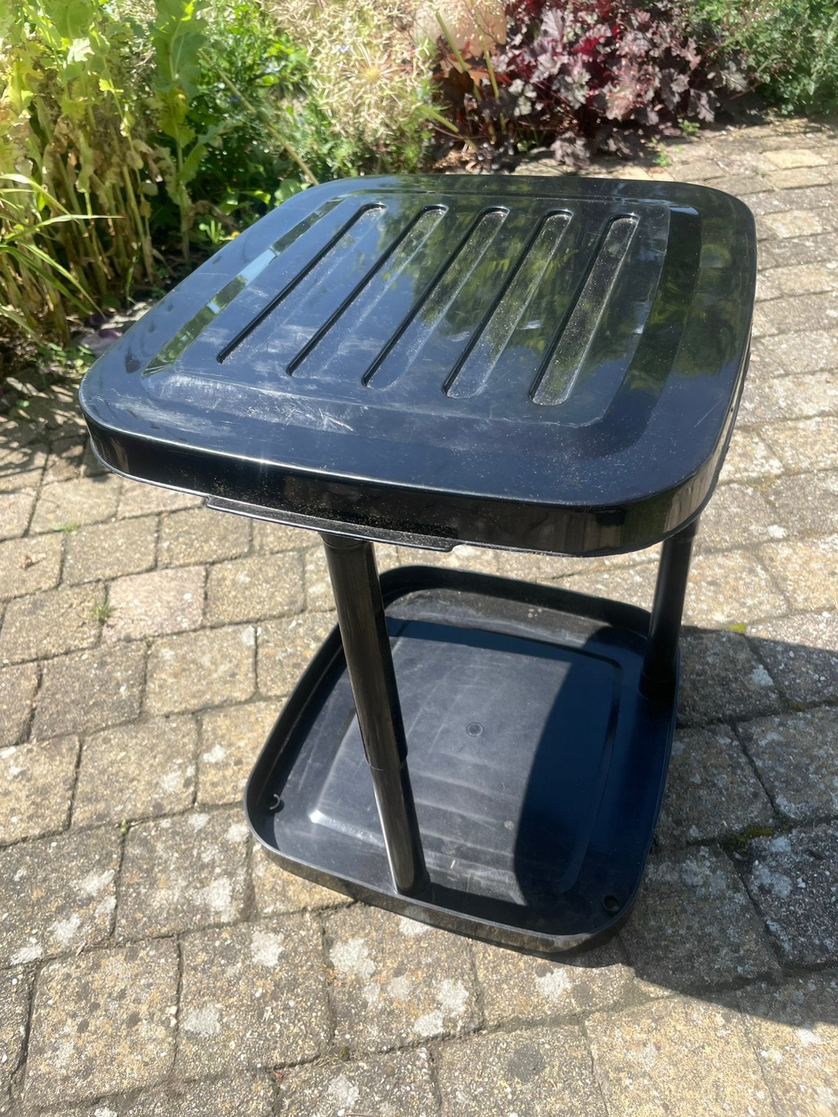 Opvouwbare afvalemmer/vuilniszakhoudet camping, Caravans en Kamperen, Ophalen of Verzenden, Gebruikt