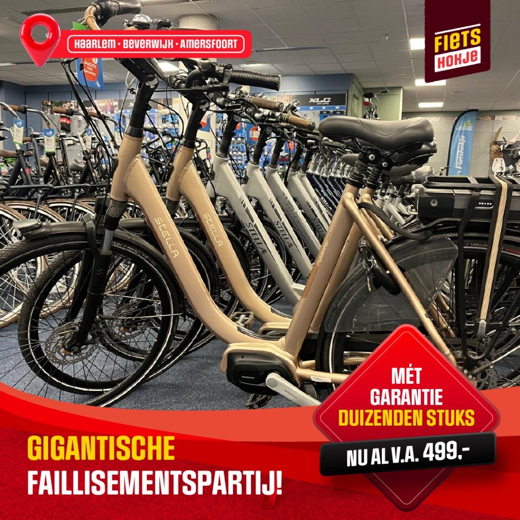 ACTIE! Giga faillismentsverkoop, duizenden STELLA e-bikes!, Niet ingevuld, Zo goed als nieuw, Niet ingevuld, Niet ingevuld