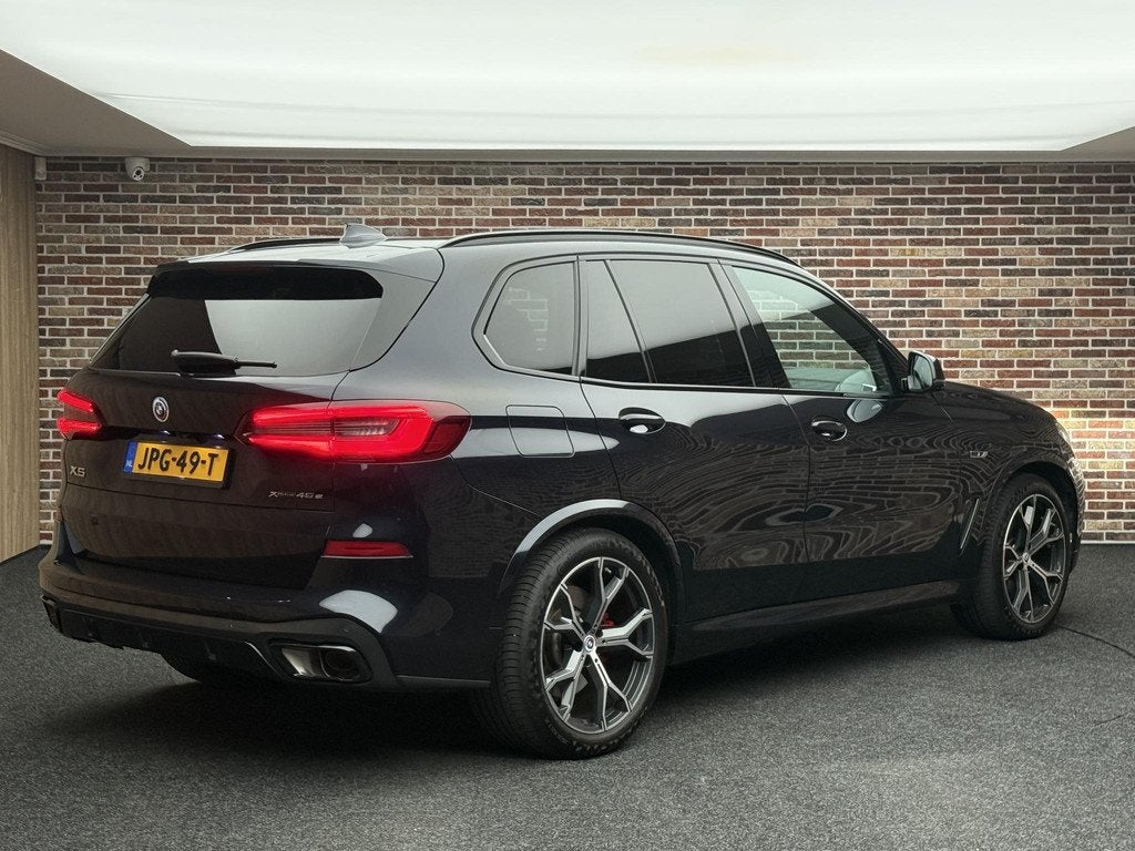 BMW X5 xDrive45e High Executive | M-Sport | Panorama | Trekh, Auto's, BMW, Gebruikt, 394 pk, Blauw, Plug-in hybride