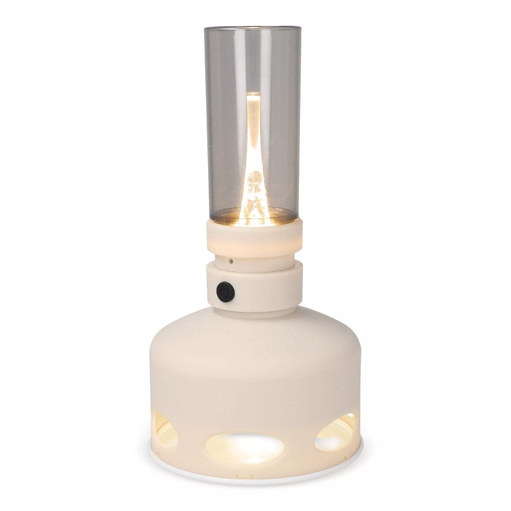 Retro olielampje met uitblaas sensor in zwart en beige, Ophalen of Verzenden, Nieuw